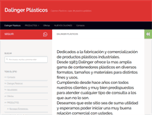 Tablet Screenshot of dalinger-plasticos.com.ar